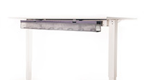 NeatTech - Grande, cesta Pinstripe Graphite/embellecedores grises
