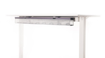 NeatTech - Grande, cesta Pinstripe White /embellecedores grises