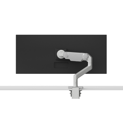 Brazo porta monitor para un monitor M8.1, con articulaciones anguladas/dinámicas y soporte VESA 100 x 100 mm