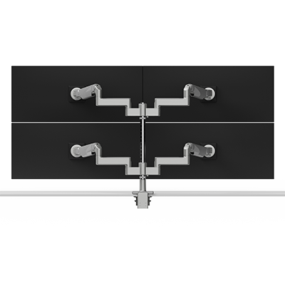 M/Flex M8.1 Quad Monitor Arm, Stacked (Two Over Two), 8
